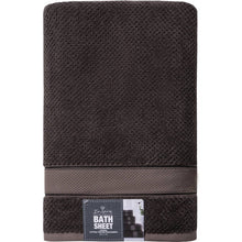 Inspire Premium Bath Sheet Charcoal Each