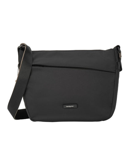 Gravity Black Zip Around Crossbody Bag in Black HNOV03.003