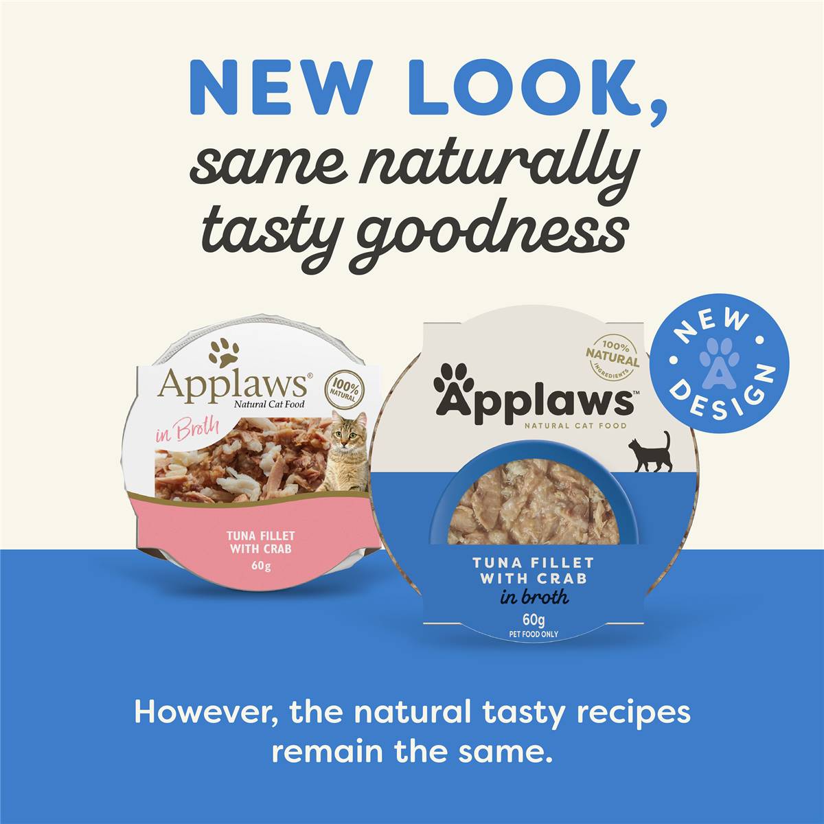 Applaws Cat Pot Tuna & Crab 60g