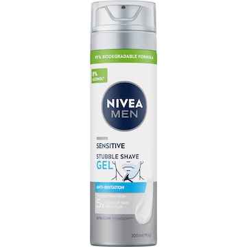 Nivea Men Sensitive Anti-Irritation Stubble Shaving Gel 200mL