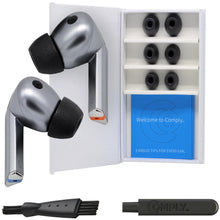 Comply Headphone Ear Tips for Samsung Galaxy Buds3 Pro (Black) [Assorted]