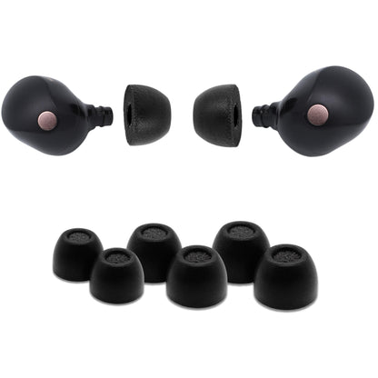Comply Headphone Ear Tips for Sony True Wireless (Black) [Assorted]