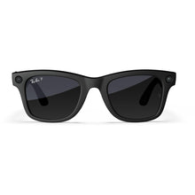 Ray-Ban | Meta Wayfarer Large AI glasses (Matte Black Gradient Graphite Polarised)