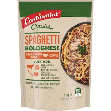 Continental Classics Recipe Base Spaghetti Bolognese 50g