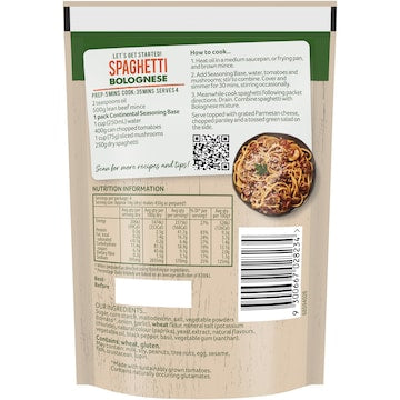 Continental Classics Recipe Base Spaghetti Bolognese 50g