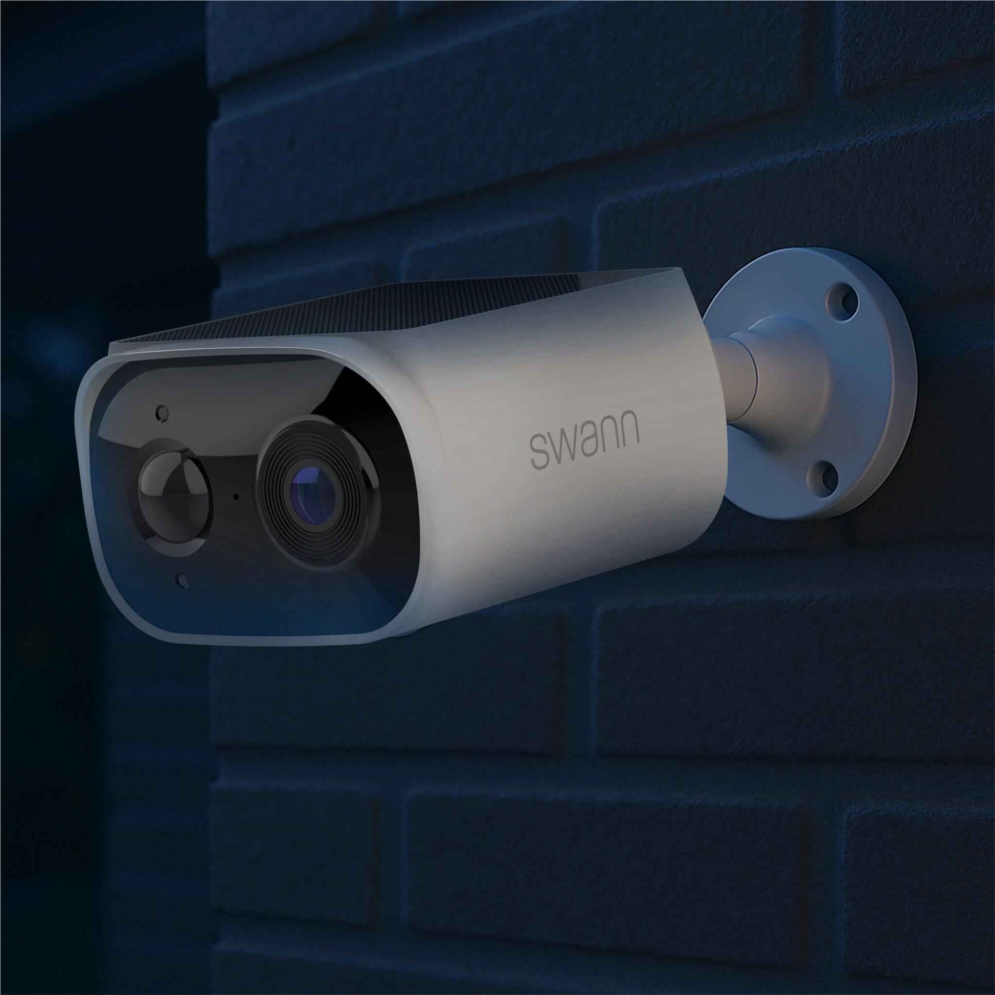 Swann EVO 2K Solar Outdoor Security Camera (2 Pack)