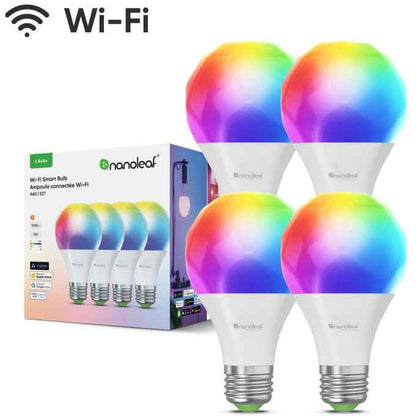 Nanoleaf Essential E27 WiFi Bulb [4 Pack]