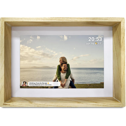 Jackson Frameo Boxy Smart Digital Photo Frame 10.1" 16GB (Oak)