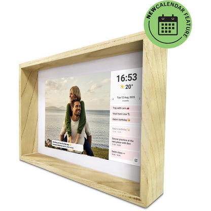 Jackson Frameo Boxy Smart Digital Photo Frame 10.1" 16GB (Oak)