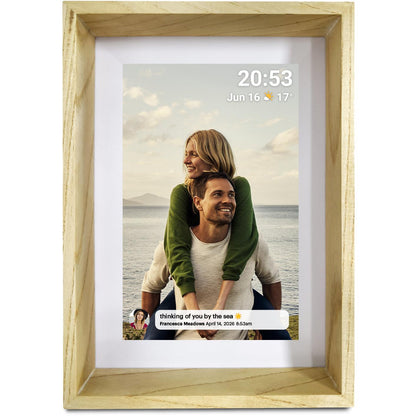 Jackson Frameo Boxy Smart Digital Photo Frame 10.1" 16GB (Oak)