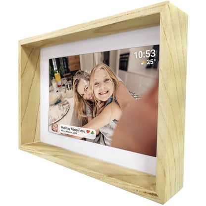 Jackson Frameo Boxy Smart Digital Photo Frame 10.1" 16GB (Oak)