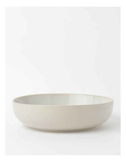Esperance Shallow Bowl in Cream
