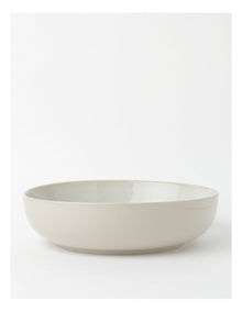 Esperance Shallow Bowl in Cream