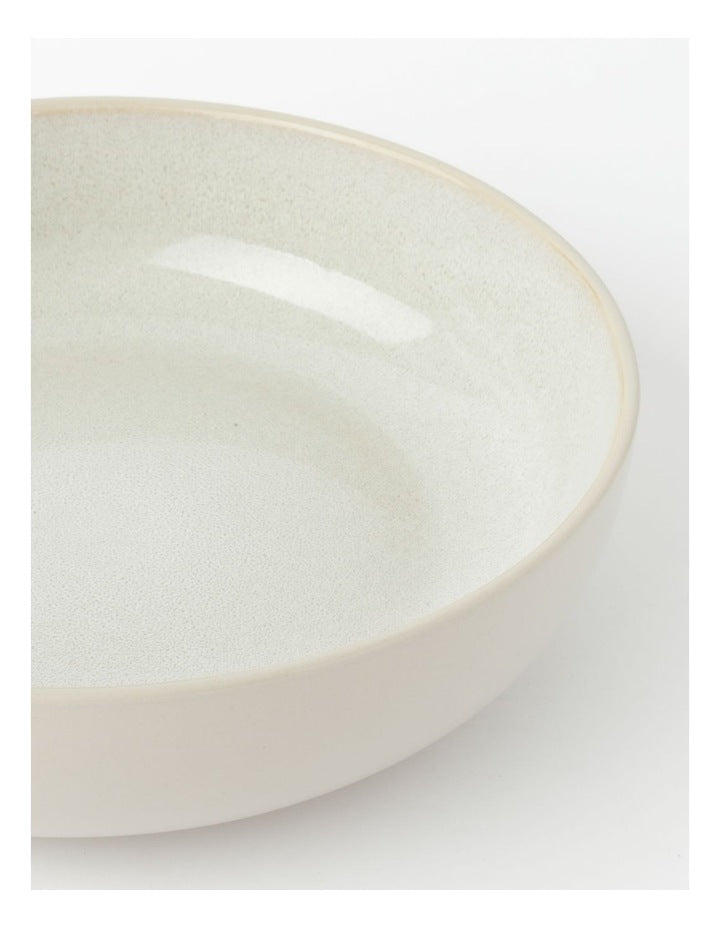 Esperance Shallow Bowl in Cream