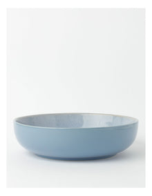 Esperance Shallow Bowl in Pale Blue