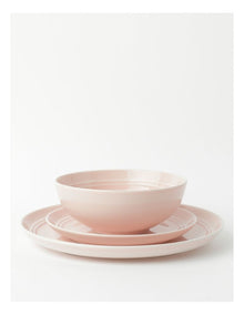 Avenue 12pc Dinner Set Pink