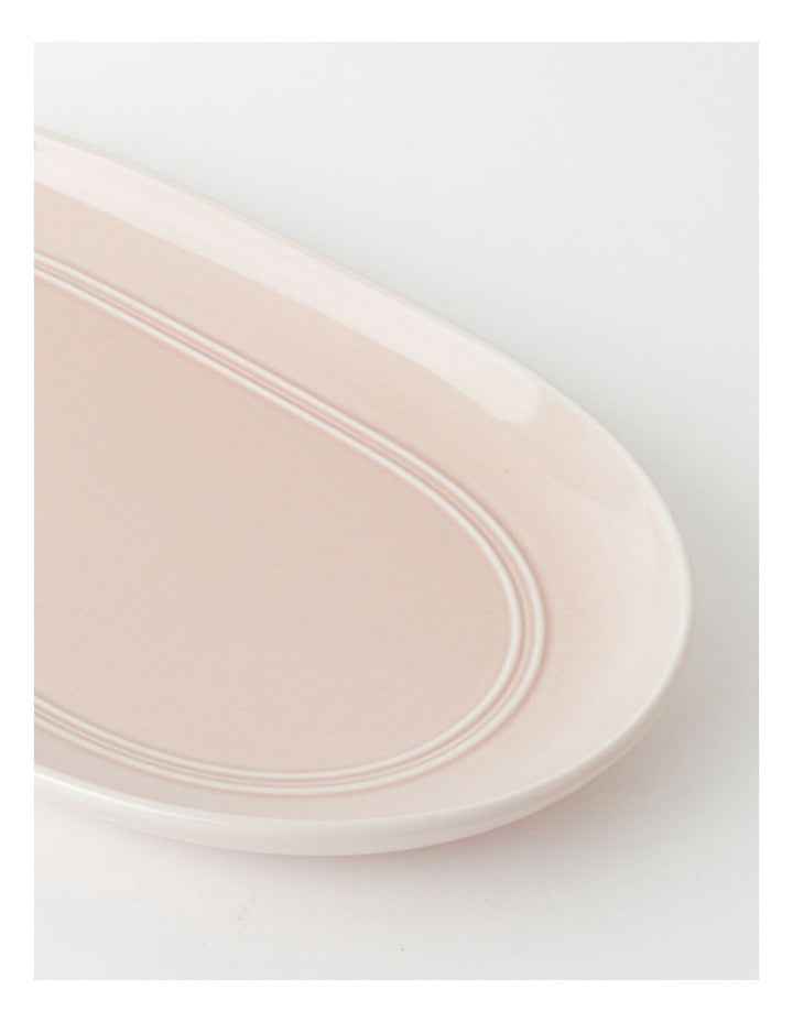 Avenue Oval Platter in Pink