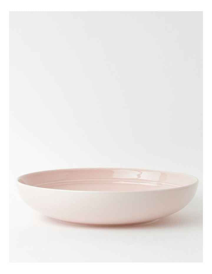 Avenue Shallow Serving Bowl in Pink