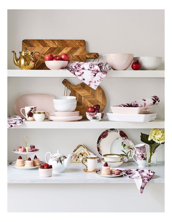 Avenue Side Plate in Pink