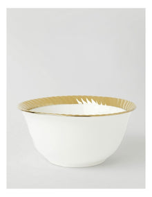 Rope Cereal Bowl Gold