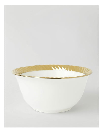 Rope Cereal Bowl Gold