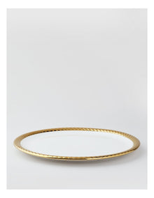 Rope Dinner Plate Gold