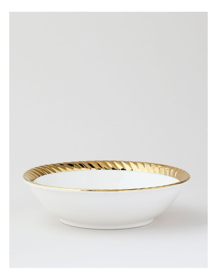 Rope Soup Bowl Gold