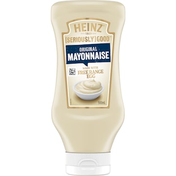 Heinz Seriously Good Mayonnaise Original Mayo 500mL