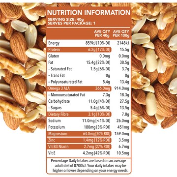 Go Natural Bars Nut Delight 40g