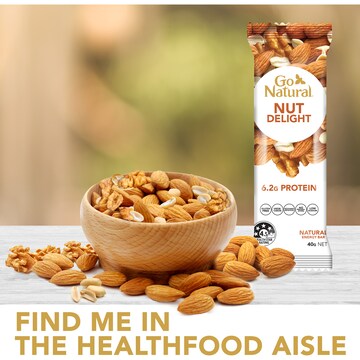 Go Natural Bars Nut Delight 40g