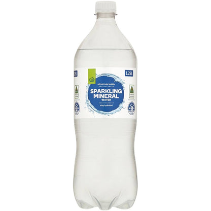 Woolworths Sparkling Mineral Water 1.25l