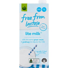 Woolworths Free From Lactose Lite Long Life Milk UHT 1L