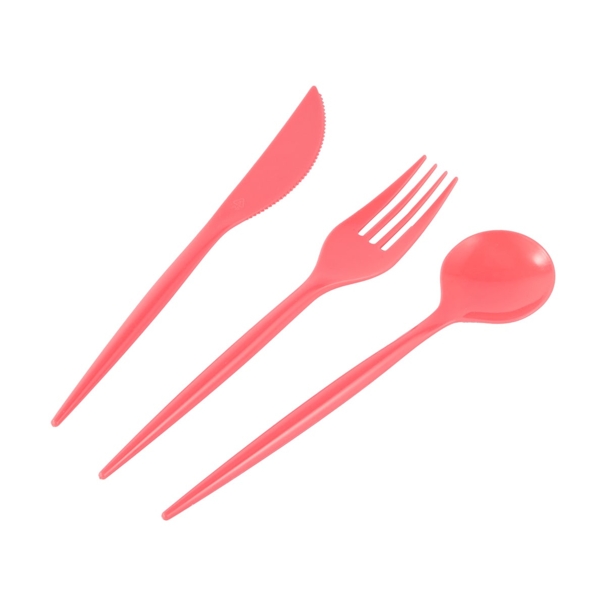 45 Piece Reusable Bright Cutlery