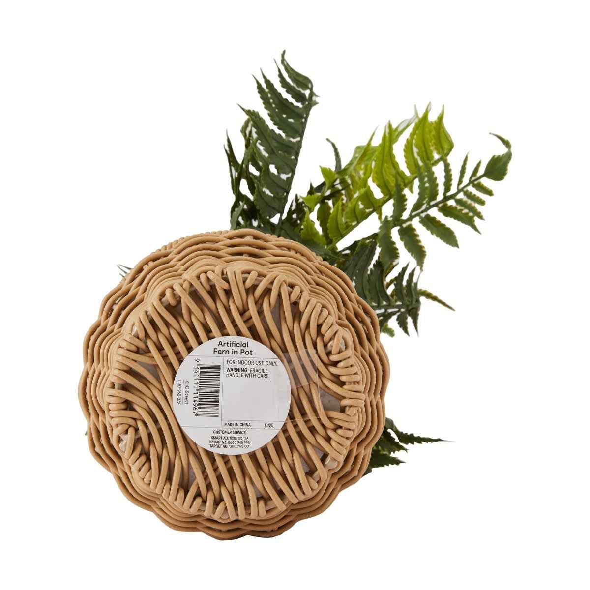 Artificial Fern in Pot