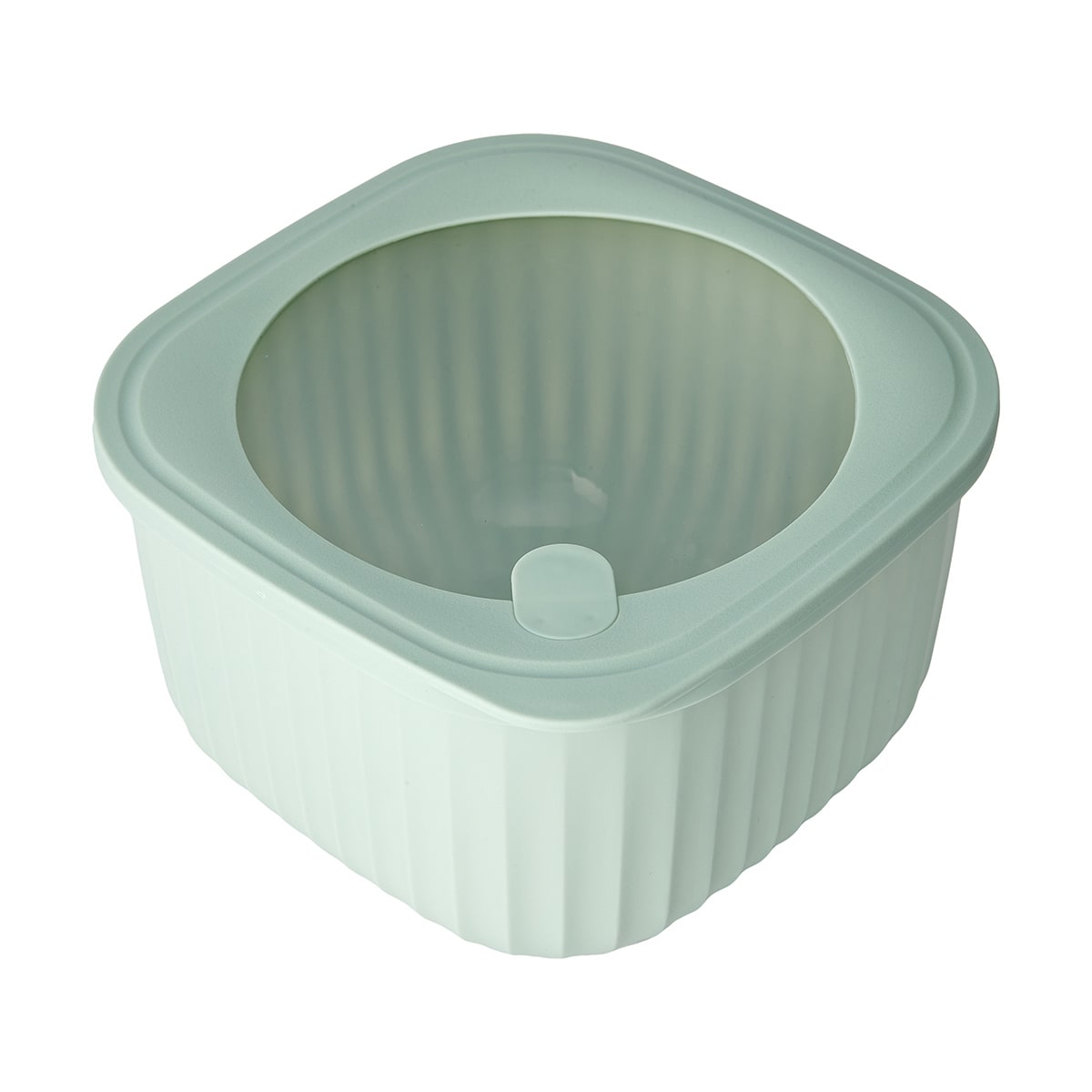 4 Piece Square Nested Food Storage Set - Green