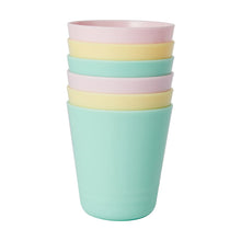 6 Pastel Tumblers