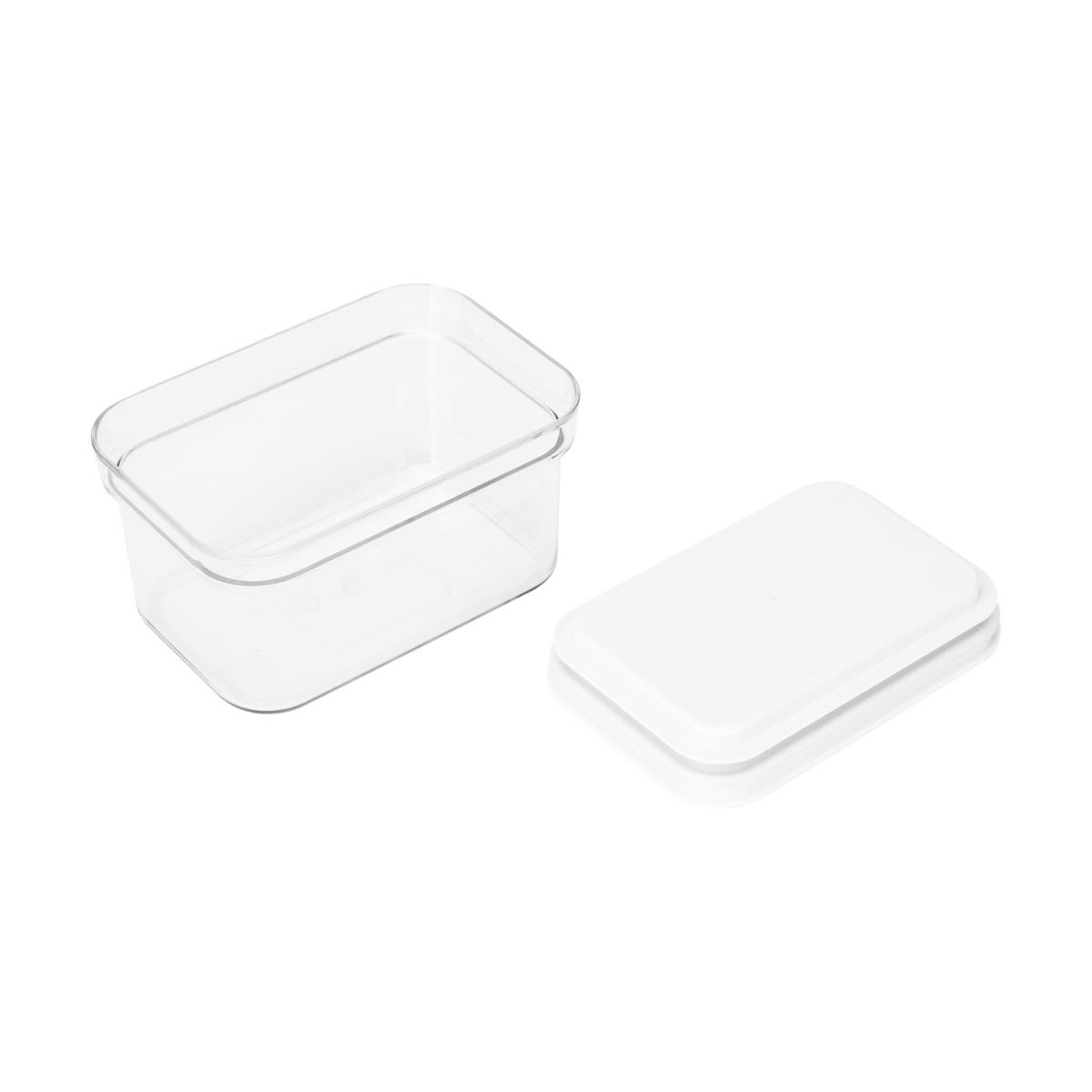 700ml Rectangular Slide Lock Container