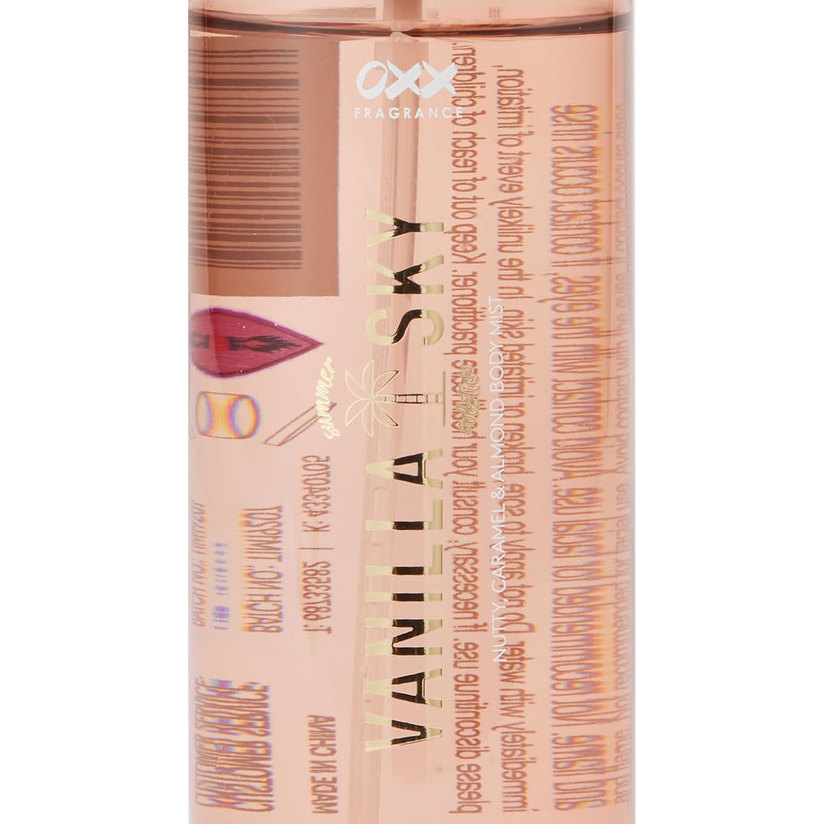 OXX Fragrance Vanilla Sky Summer Solstice Body Mist - Nutty, Caramel and Almond