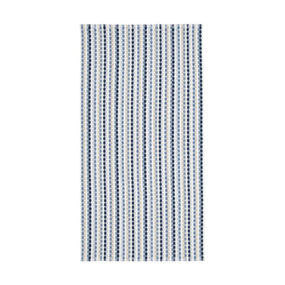 Blue Popcorn Cotton Bath Towel