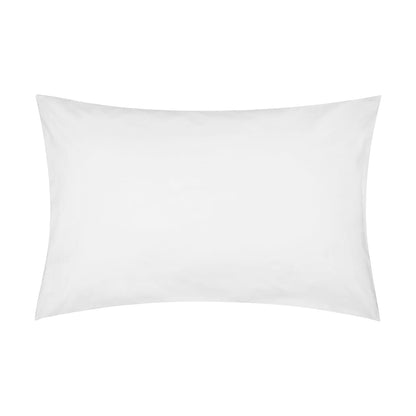 250 Thread Count Cotton Rich Standard Pillowcase - White