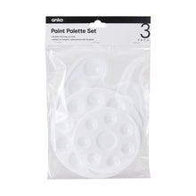 3 Pack Paint Palette Set