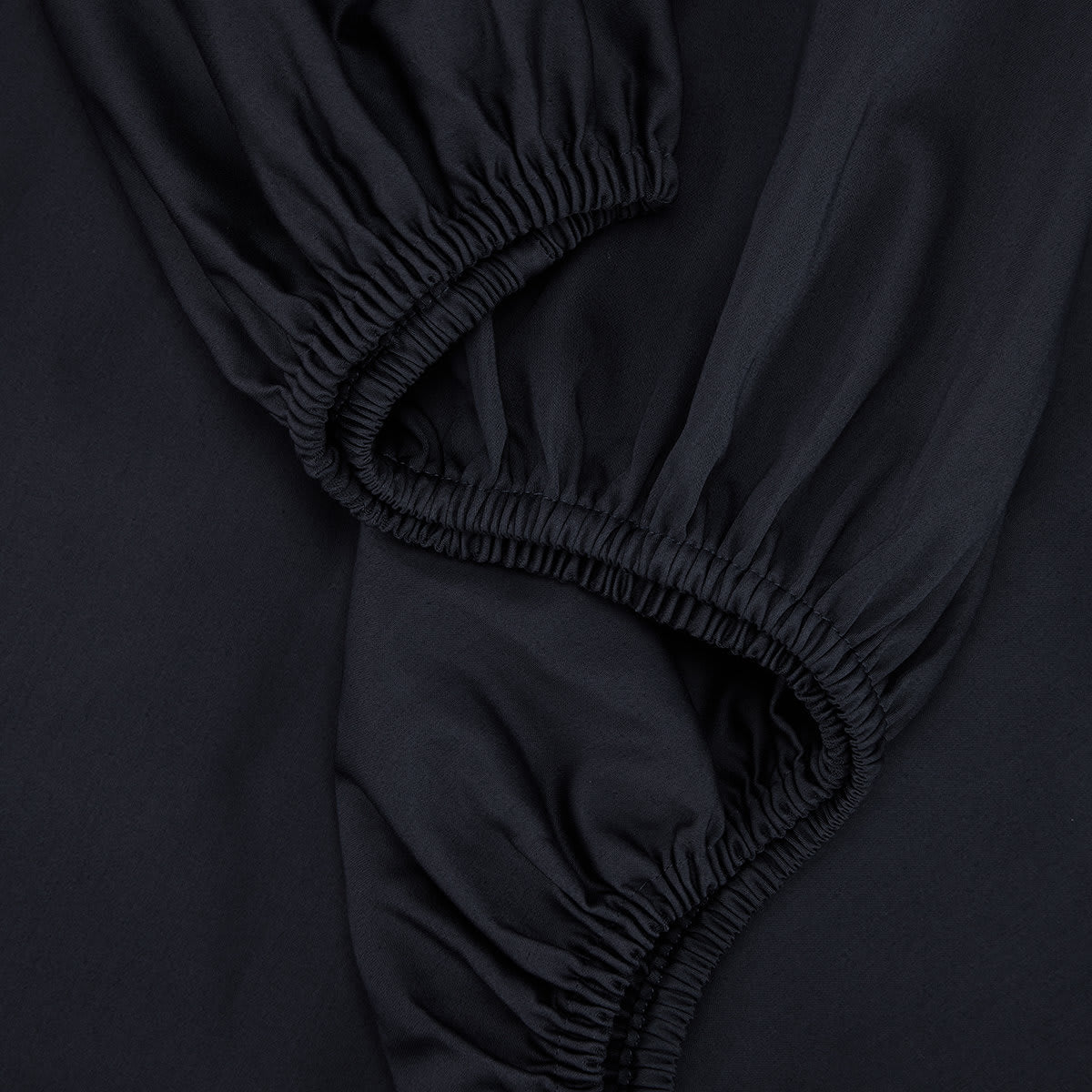 500 Thread Count Australian Grown Cotton Fitted Sheet - Queen Bed, Anthracite