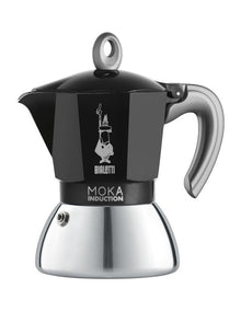 Moka Induction 2 Cup in Black