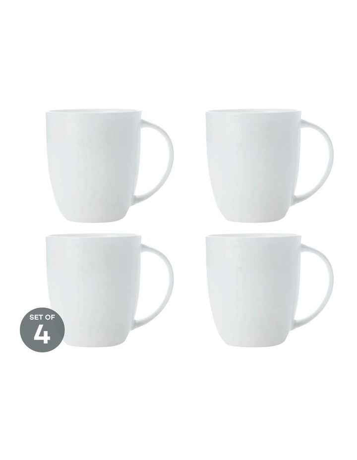 Cashmere Coupe Mug 42ml Set of 4 in White