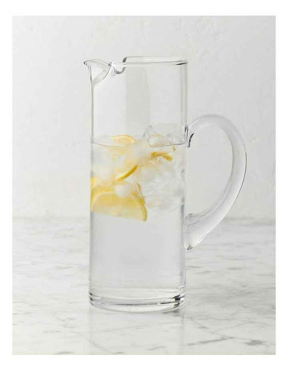 Diamante Cylindrical Water Jug 1.5L in Clear