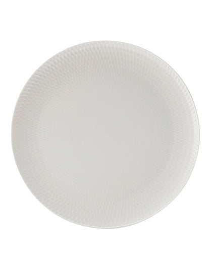 White Basics Diamonds Charger Plate 30cm in White