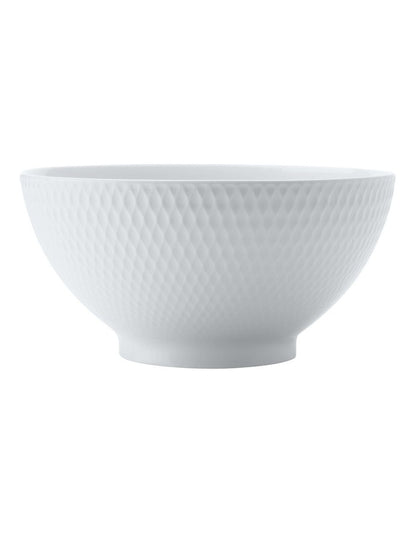 Diamonds Noodle Bowl 20cm Set of 3 in White