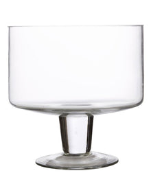 Diamante Footed Trifle Bowl 20cm in Clear
