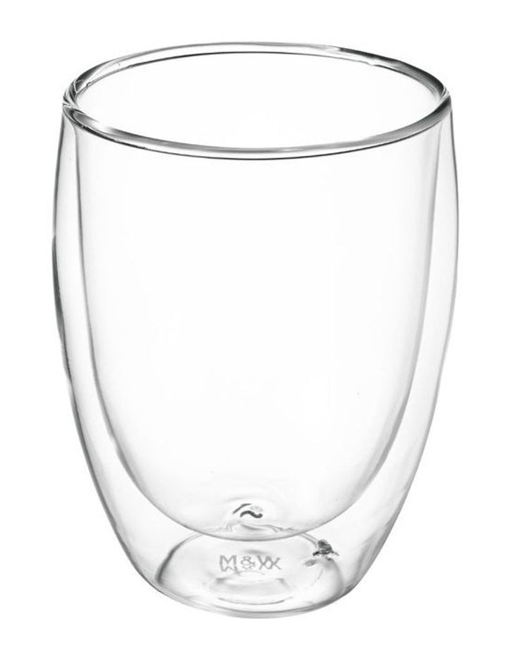 Blend Double Wall Cup 350ml Set of 2 in Clear