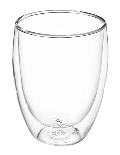 Blend Double Wall Cup 350ml Set of 2 in Clear